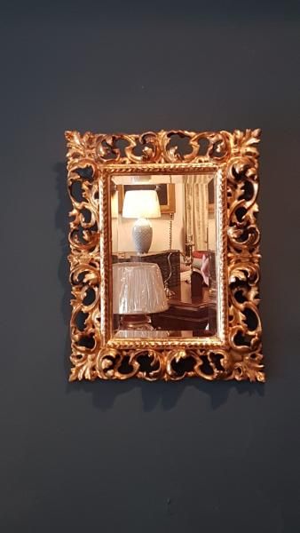 Victorian Timber Gilt Florentine Mirror