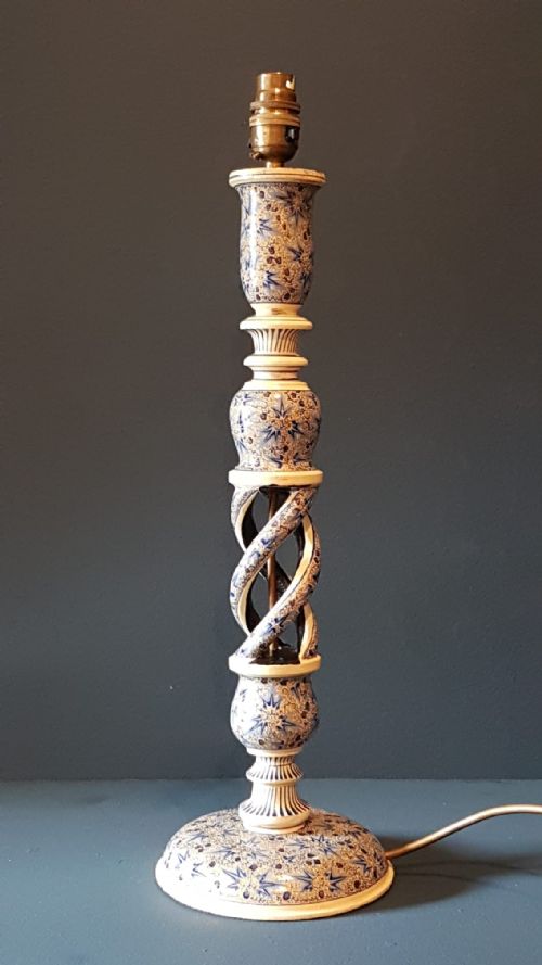 Large Kashmiri Table Lamp