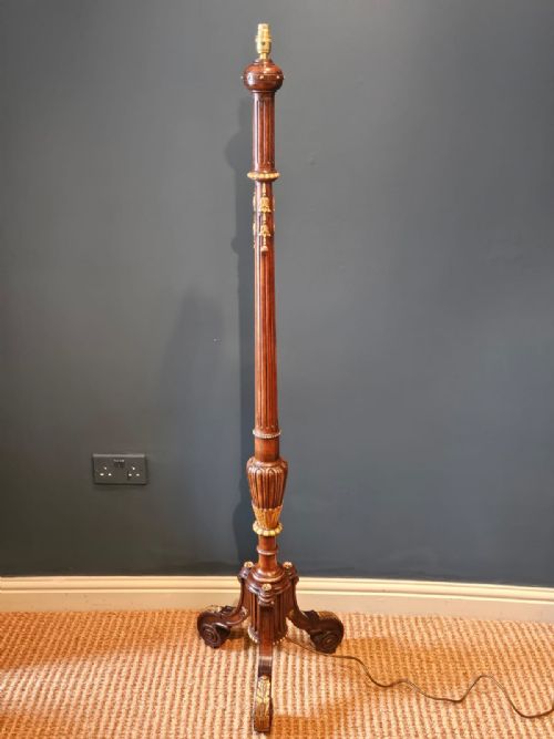 Edwardian Country House Lamp Standard