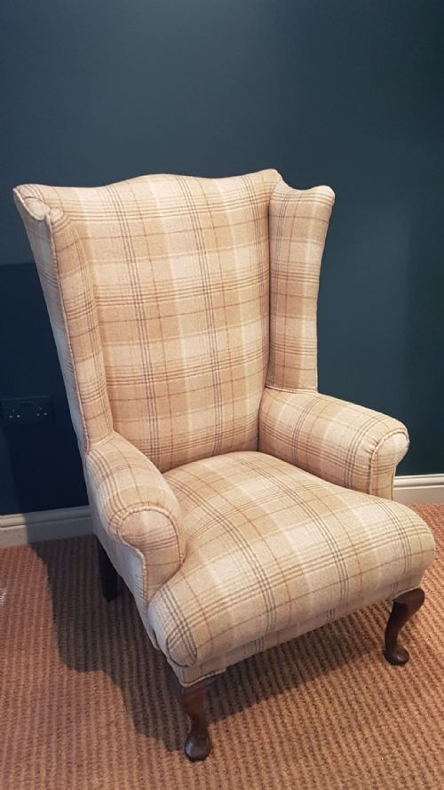 Edwardian Wing Back Arm Chair