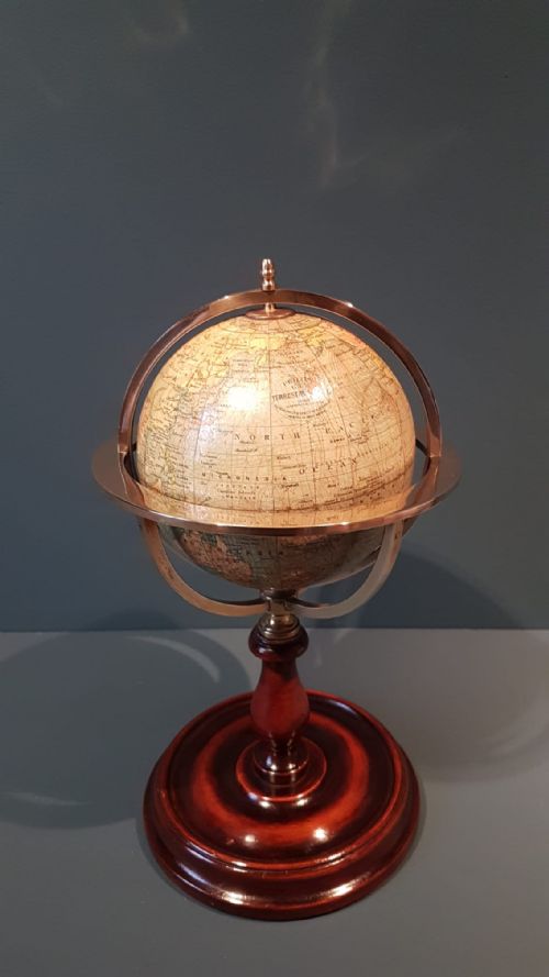 1930'S Philips 6" Globe in Revolving Gimbal