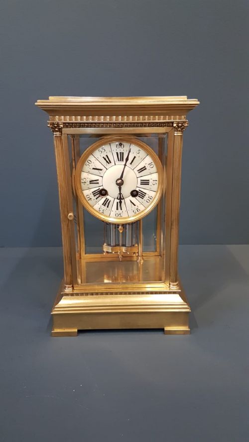 Victorian Four Glass Clock