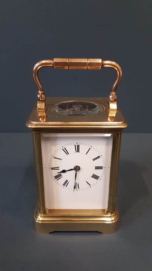 Victorian Carriage Clock with Gong Chiming
