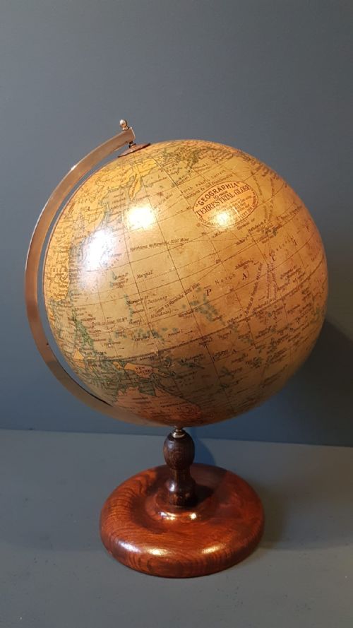 Immaculate 1930'S Geographia 10" Globe