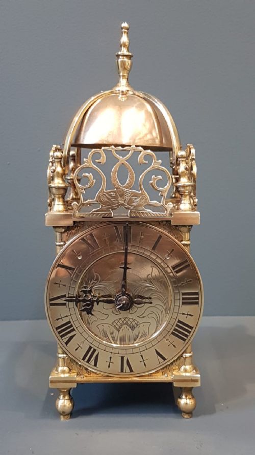 Late Victorian Table Top Lantern Clock