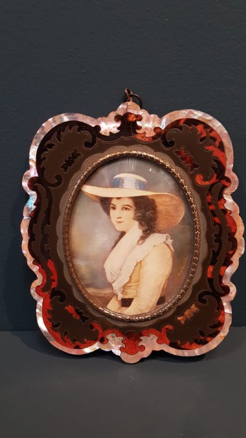 Superb Victorian Miniature Portrait