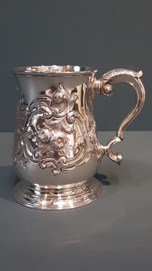 Fine Quality George II Silver Tankard