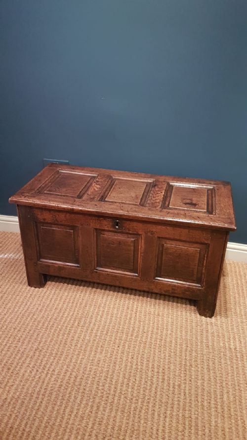 George I Oak Coffer