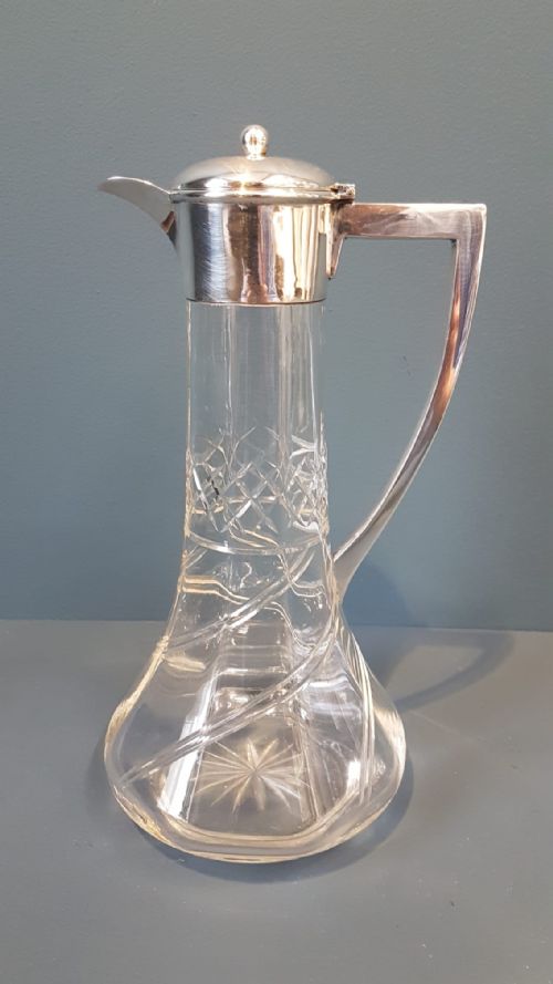 Edwardian Silver Claret Jug