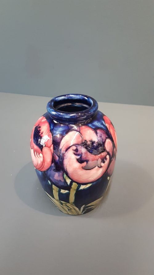 Moorcroft Big Poppy Vase