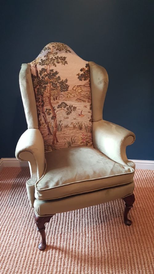 Edwardian Wing Back Arm Chair