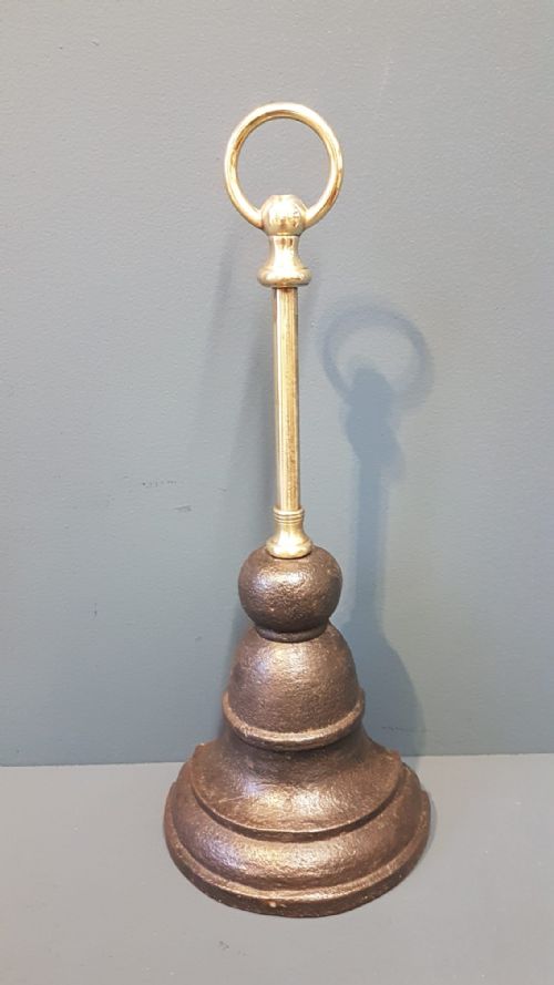 Victorian Brass and Cast Iron Door Stop