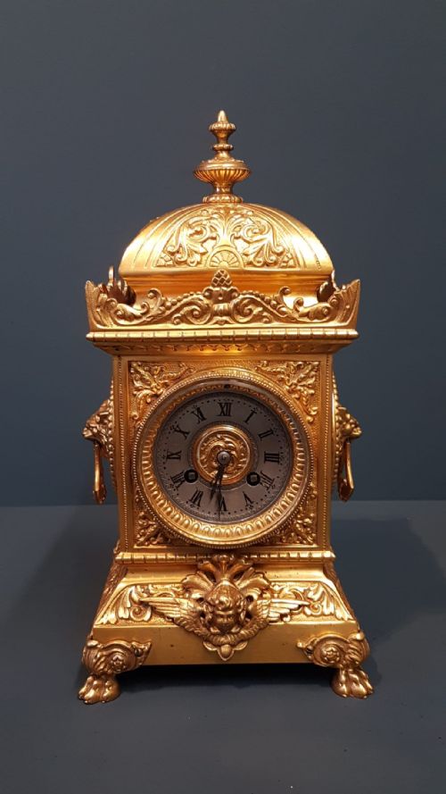 Victorian Ormolu Mantel Clock
