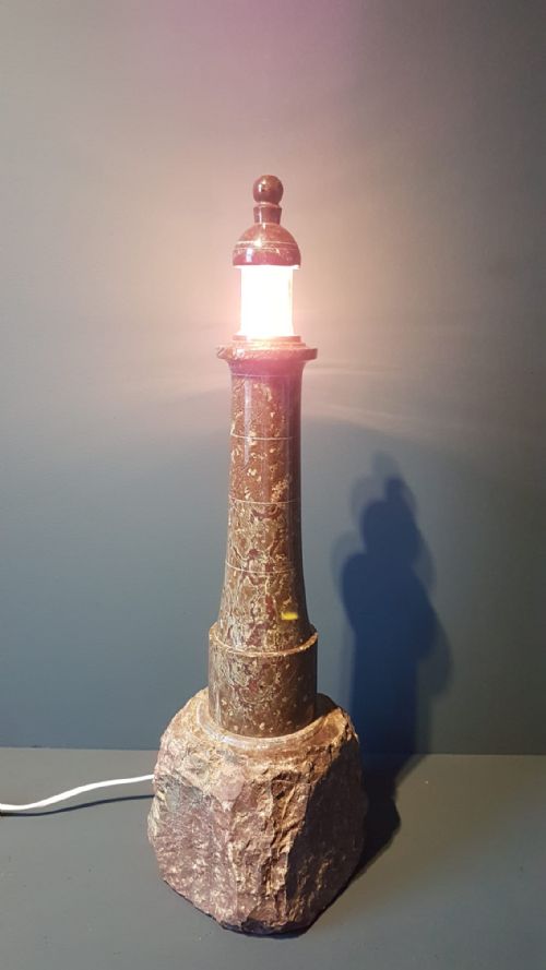 Serpentine Grand Tour Lighthouse Lamp