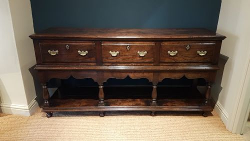 George III Oak Montgomeryshire Dresser