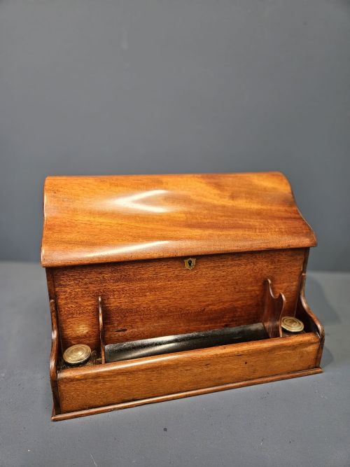 Victorian Mahogany Letter Rack