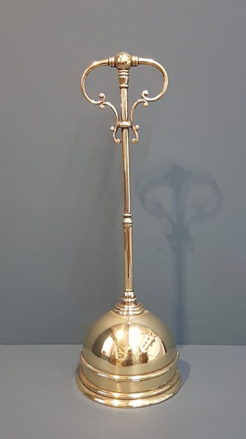 Superb Victorian Brass Door Stop by Tonks
