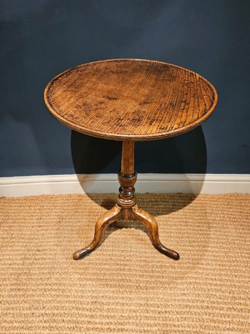 George II Ash Tripod Table