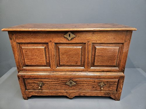 George II Oak Coffer Bach