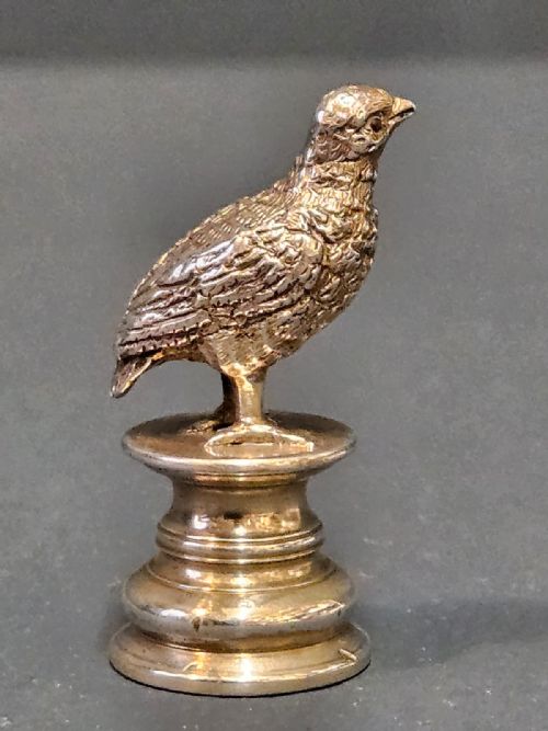 Grouse Silver Wax Seal