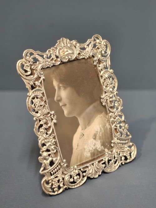 Victorian Silver Photo Frame