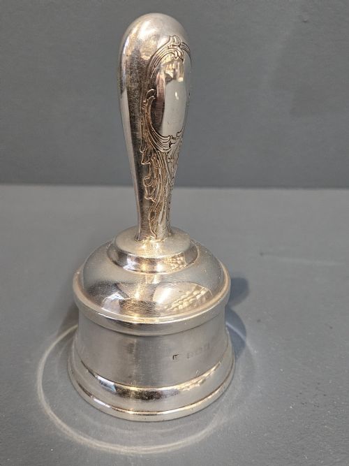 George V Silver Hand Bell