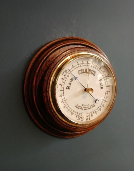 Rare Victorian 'Rapid Indicating' Aneroid Barometer