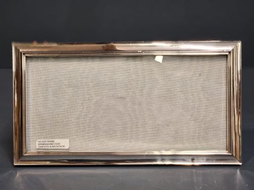 1920'S Silver Family Portrait Photo Frame