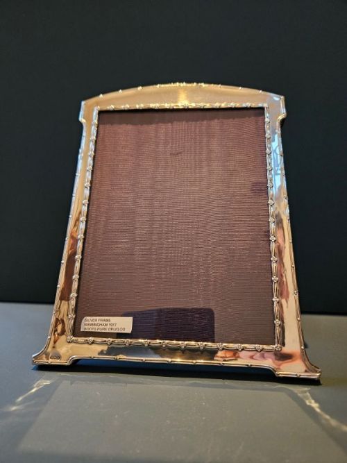 George V Silver Photo Frame