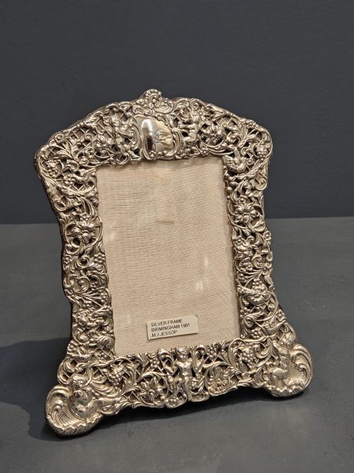 Victorian Silver Photo Frame