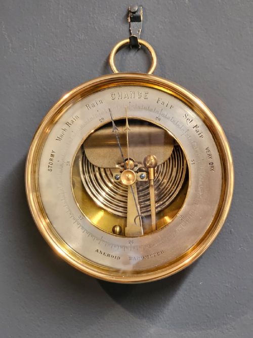Victorian Skeletonised Marine Barometer