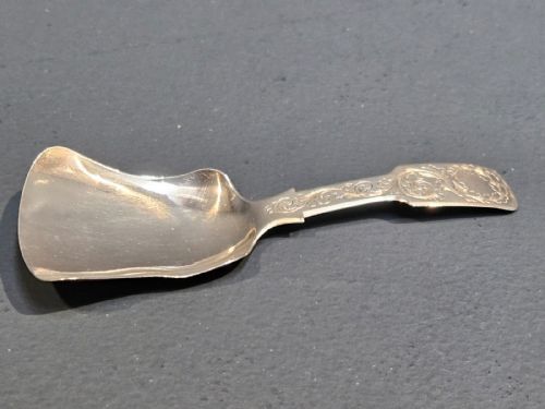 Early Victorian Silver Caddy Spoon