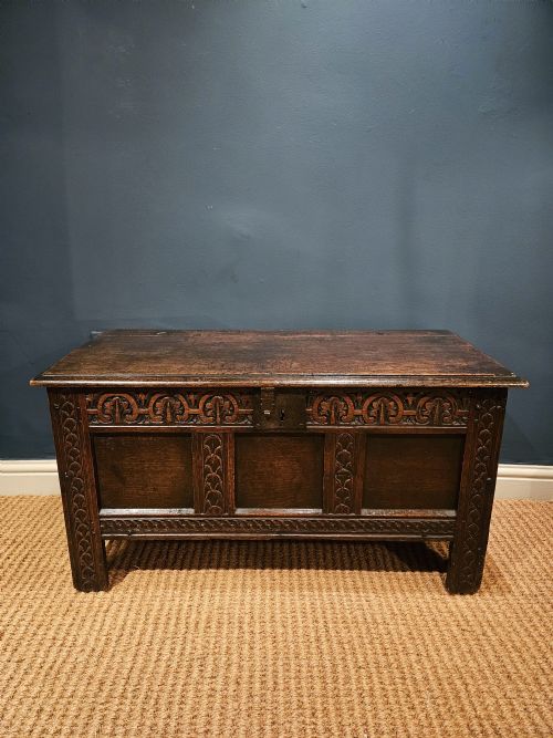 George I Oak Coffer