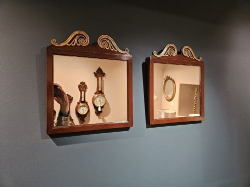Matching Pair of Small Victorian Mirrors