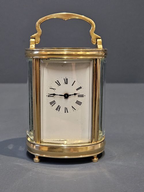 Victorian 8 Day Miniature Carriage Clock