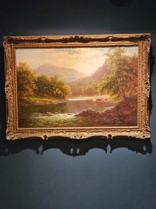 William Mellor Oil on Canvas on the Dee