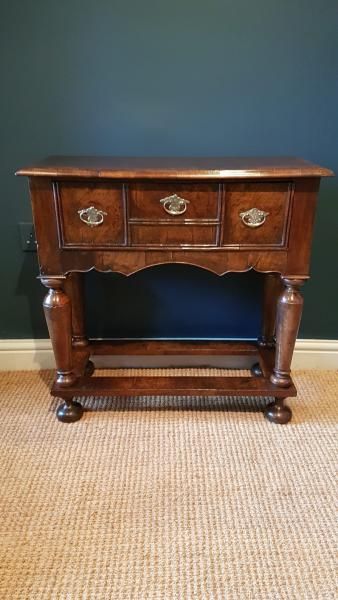 Small George I Walnut Side Table