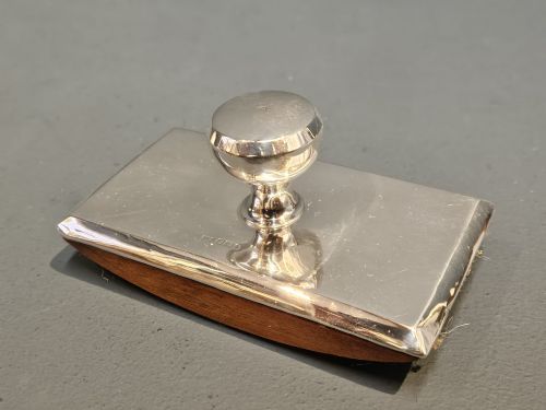 Brook and Son's Edinburgh Silver Blotter