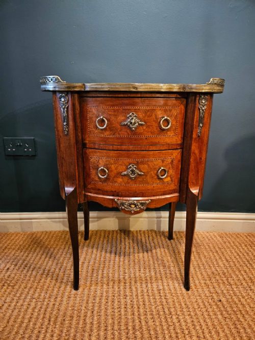 Victorian Walnut Night Stand