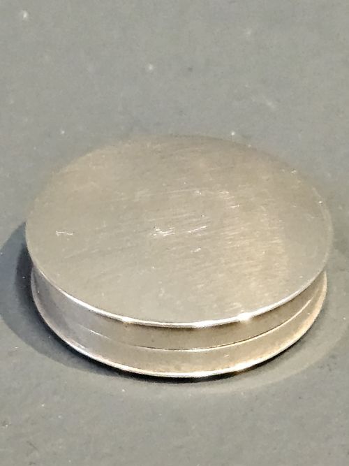 George III Silver Patch Box