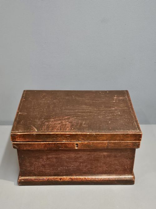 George III Oak Deed Box