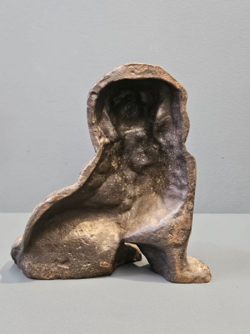 VICTORIAN CAST IRON SPANIEL DOOR STOP - ADDITIONAL PHOTO 3