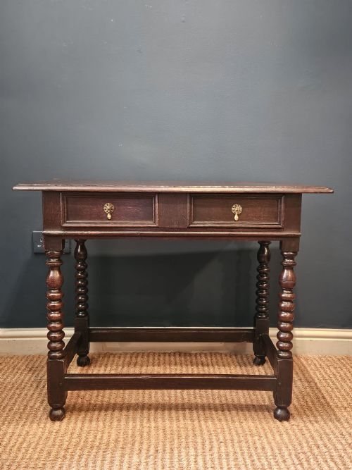 GEORGE I SINGLE DRAWER SIDE TABLE - ADDITIONAL PHOTO 2