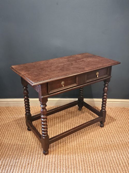 GEORGE I SINGLE DRAWER SIDE TABLE - ADDITIONAL PHOTO 4