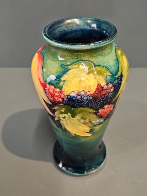 Moorcroft Leaf and Blackberries Vase