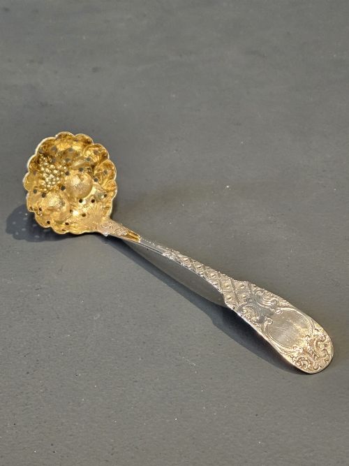 Georgian Edinburgh Silver Strainer