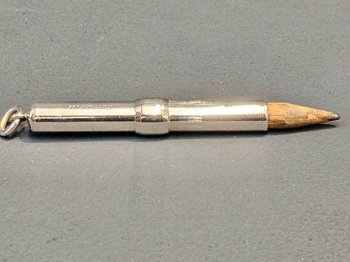 Victorian Sampson Mordan Silver Pencil