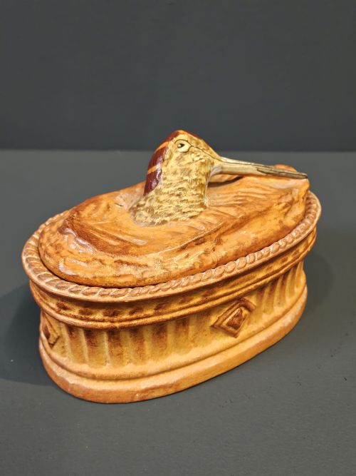 French Trompe L'oeil Woodcock Pâté Terrine