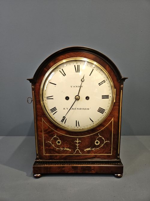 Regency Double Fusee Bracket Clock by Snow of Knaresborough
