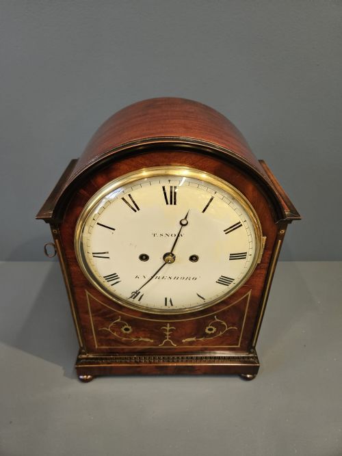 fig 1. Regency Double Fusee Bracket Clock by Snow of Knaresborough